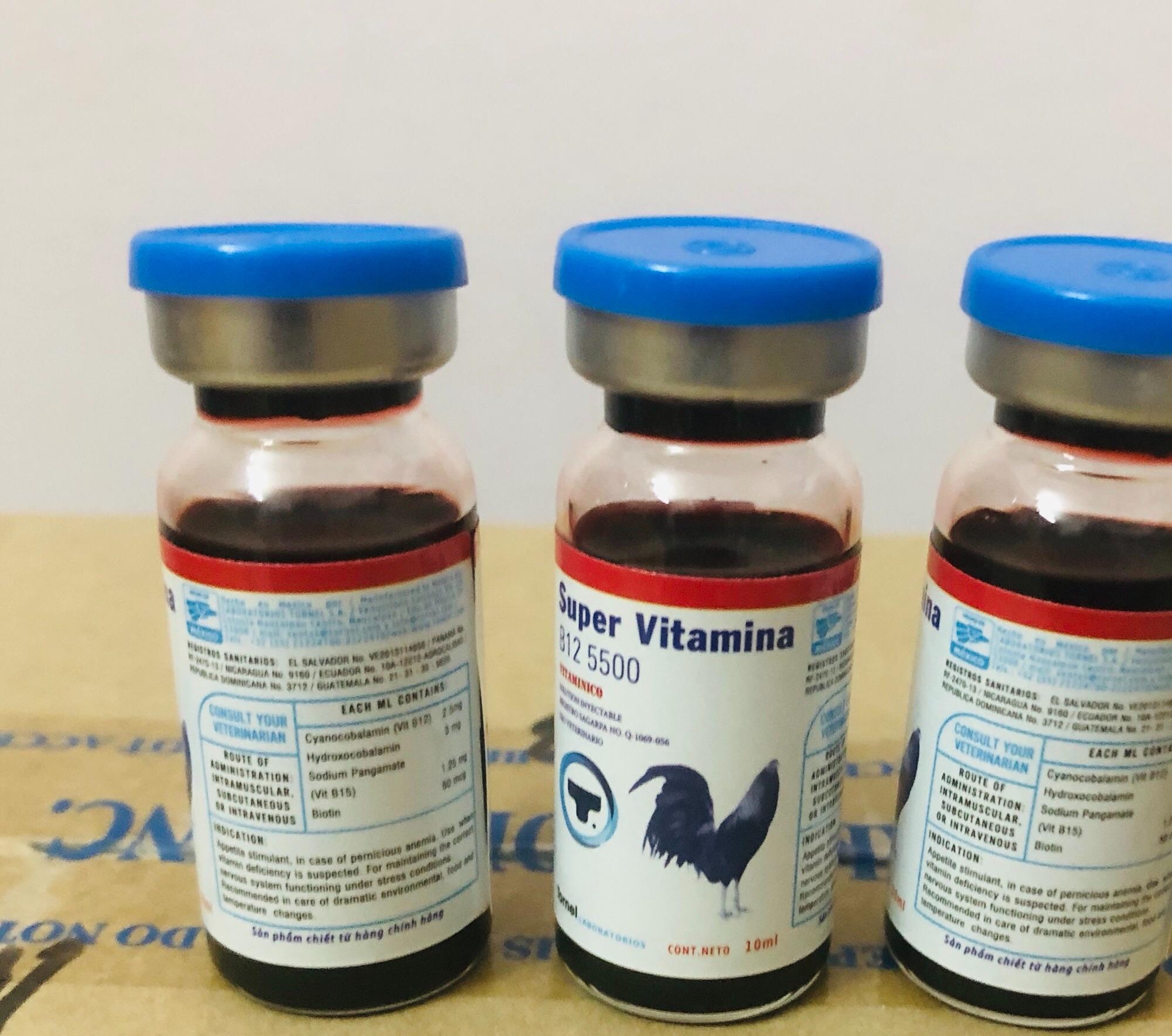 [HCM] Bổ Gà - Super Vitamina B12 5500 - Chai 10ml