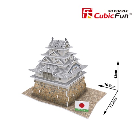 Mô hình giấy 3D CubicFun - Bộ nhà và kiến trúc truyền thống Nhật Bản