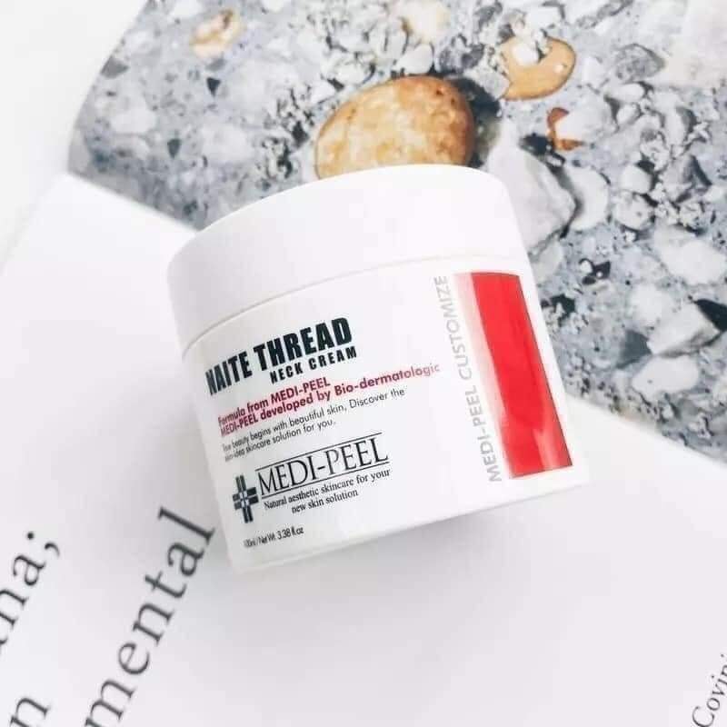 Kem dưỡng da cổ Medi Peel Naite Thread Neck Cream 100ml ( kem cổ)