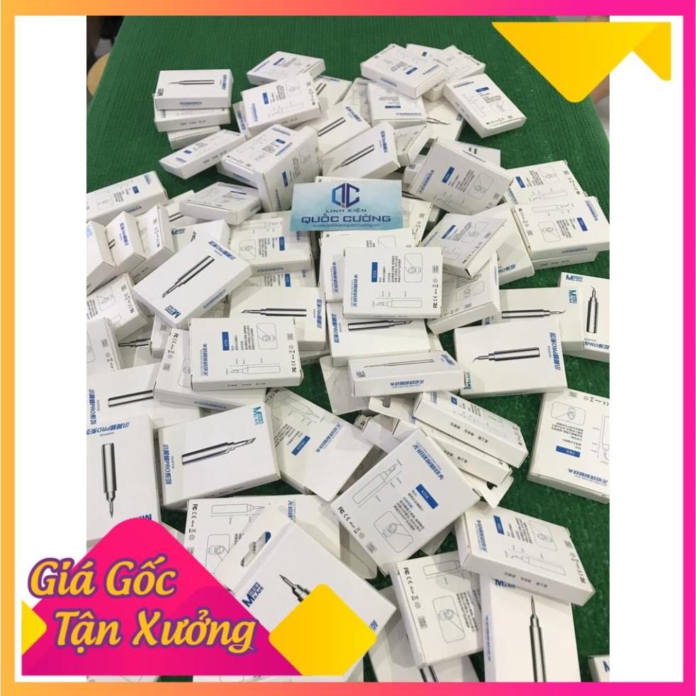 (sỉ lẻ) Mũi hàn 936 MaAnt cong - dao - thẳng (loại xịn) PGST2