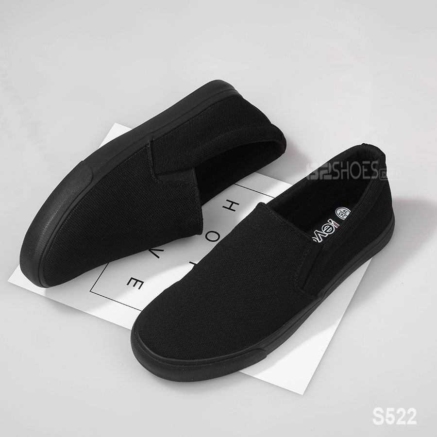 Giày lười nam - Slip on nam vải - Mã S522