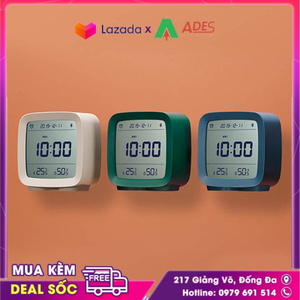Đồng hồ báo thức Xiaomi đo nhiệt độ, độ ẩm Qingping CGD1 thông minh - Bảo Hành Chính Hãng