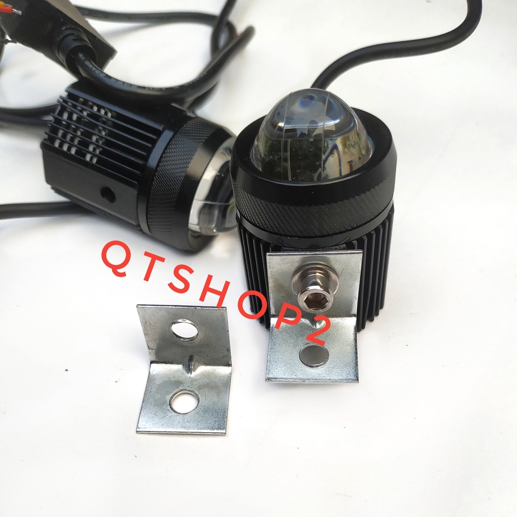 Pat gắn đèn trợ sáng bi cầu mini