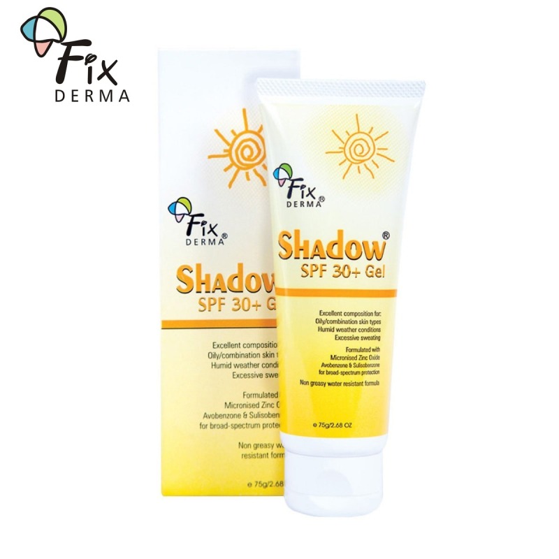 Kem Chống Nắng Da Mặt Fixderma Shadow SPF 30+: Chống nắng, dưỡng da mịn màng, phù hợp mọi loại da kể ca da nhạy cảm