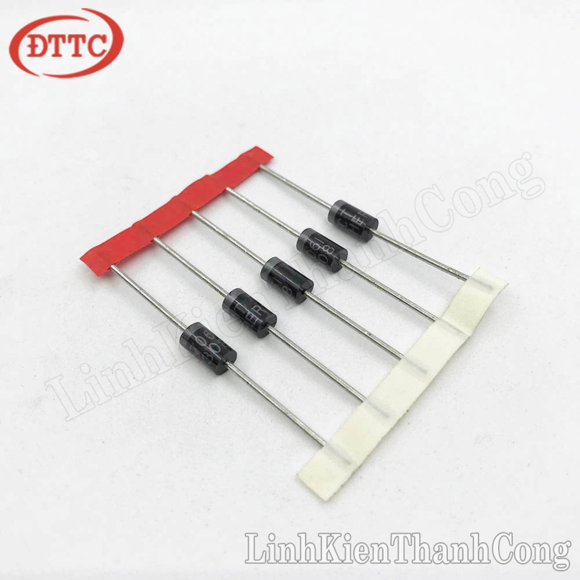 Diode xung HER308 3A 1000V loại dây (hàng tốt)