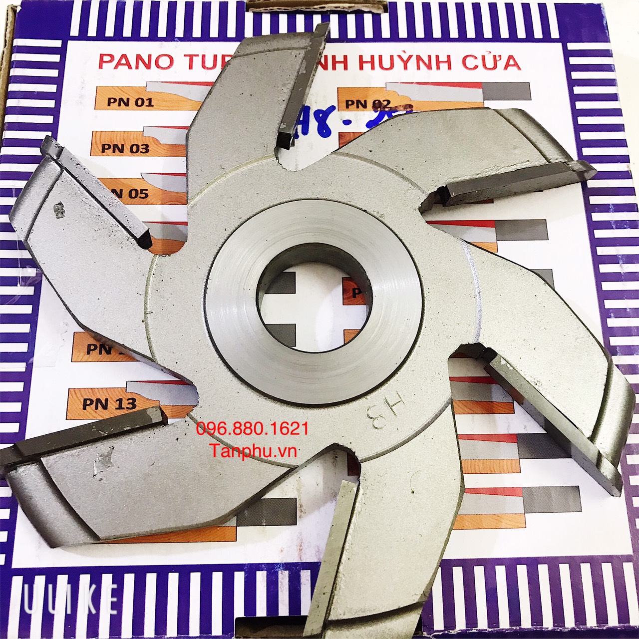 MŨI PHAY GỖ ĐÁNH VÁN HUỲNH PN08 6 CÁNH