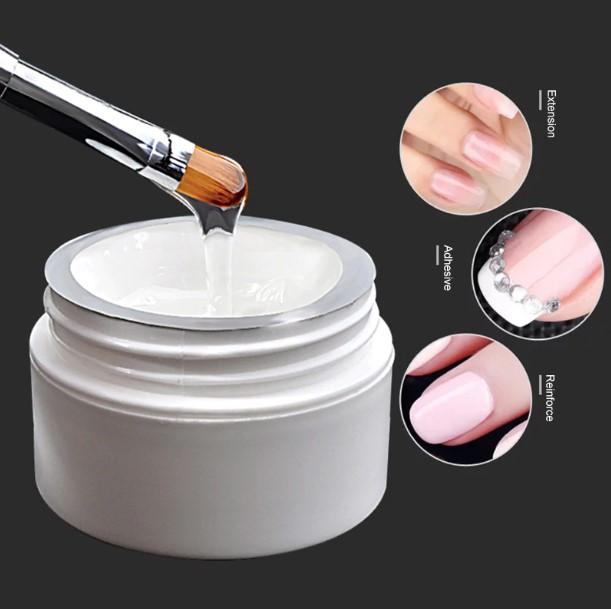 Gel nối móng Sina - Meixuan 3 màu (pink, white, clear)