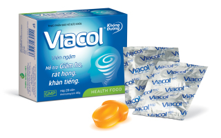 [HCM]Kẹo ngậm Viacol giảm đau rát cổ họng không đường 100% tinh dầu thiên nhiên thumbnail