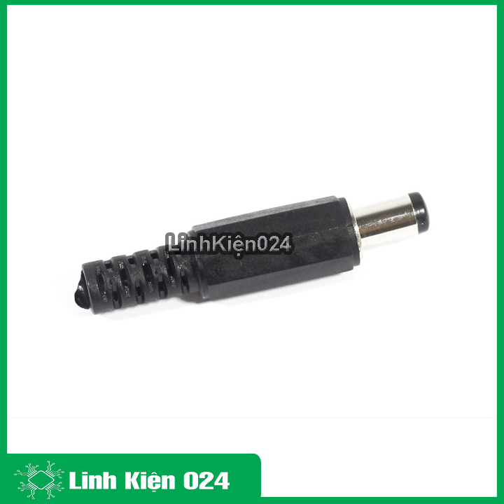 Đầu jack DC đực 5.5x2.1mm
