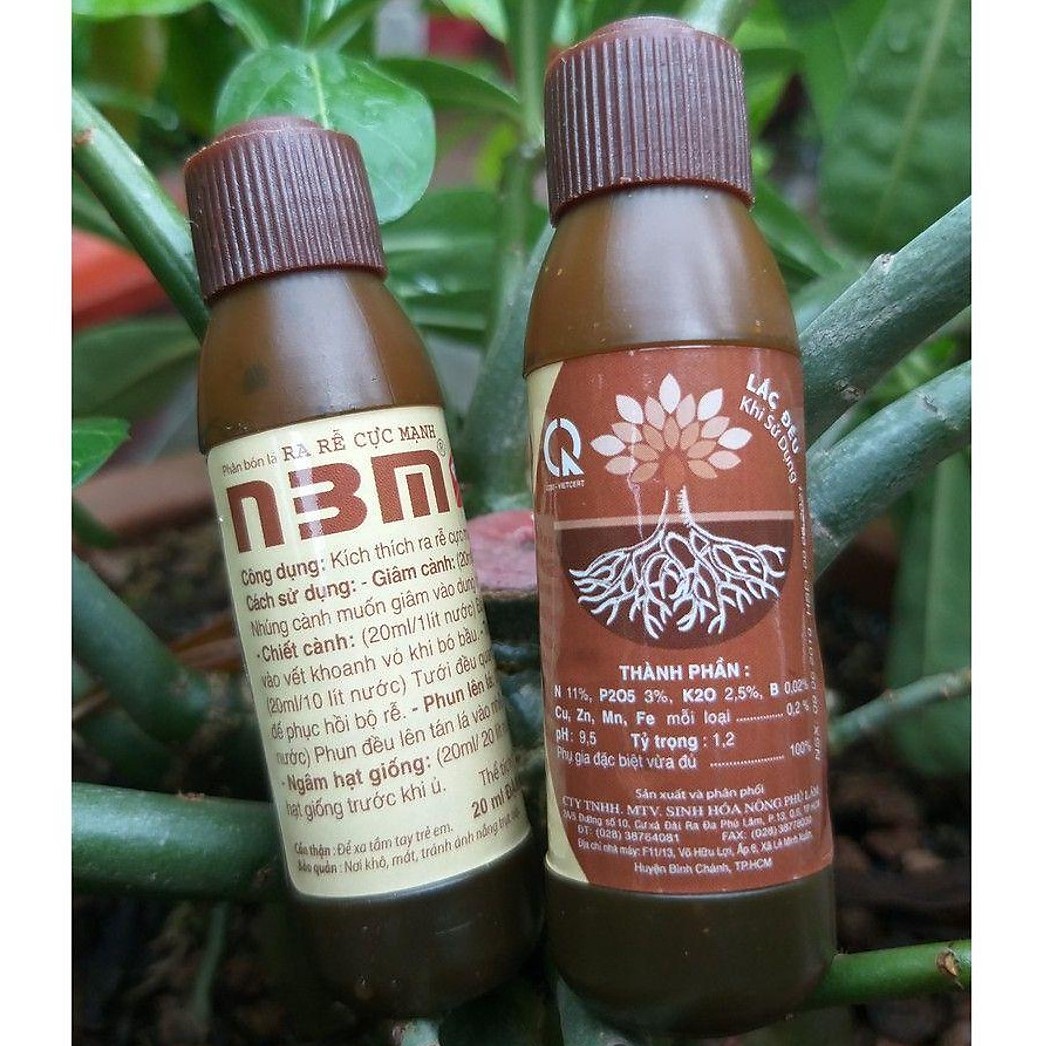 Phân Bón Lá - Kích thích ra rễ N3M (1 chai 20ml)