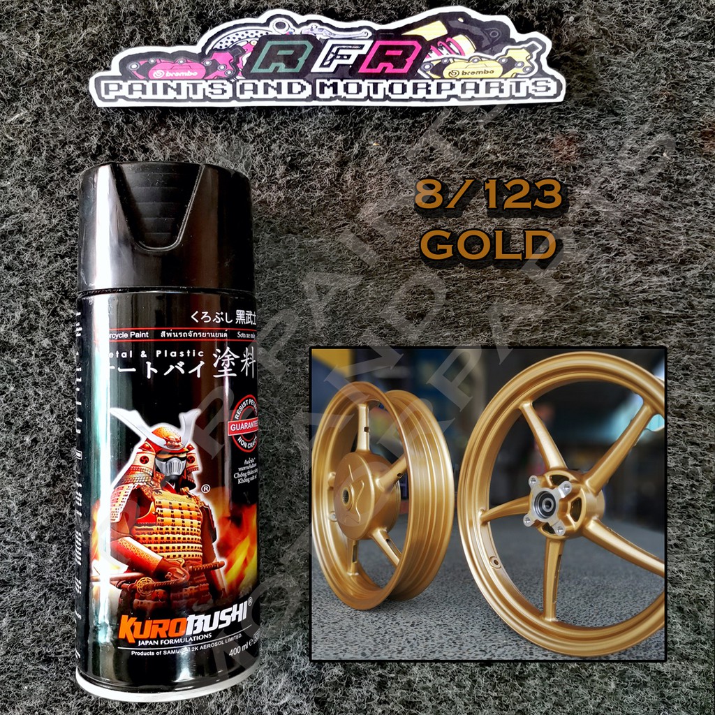 CHAI SƠN SAMURAI MÀU VÀNG ĐỒNG ÁNH KIM 123