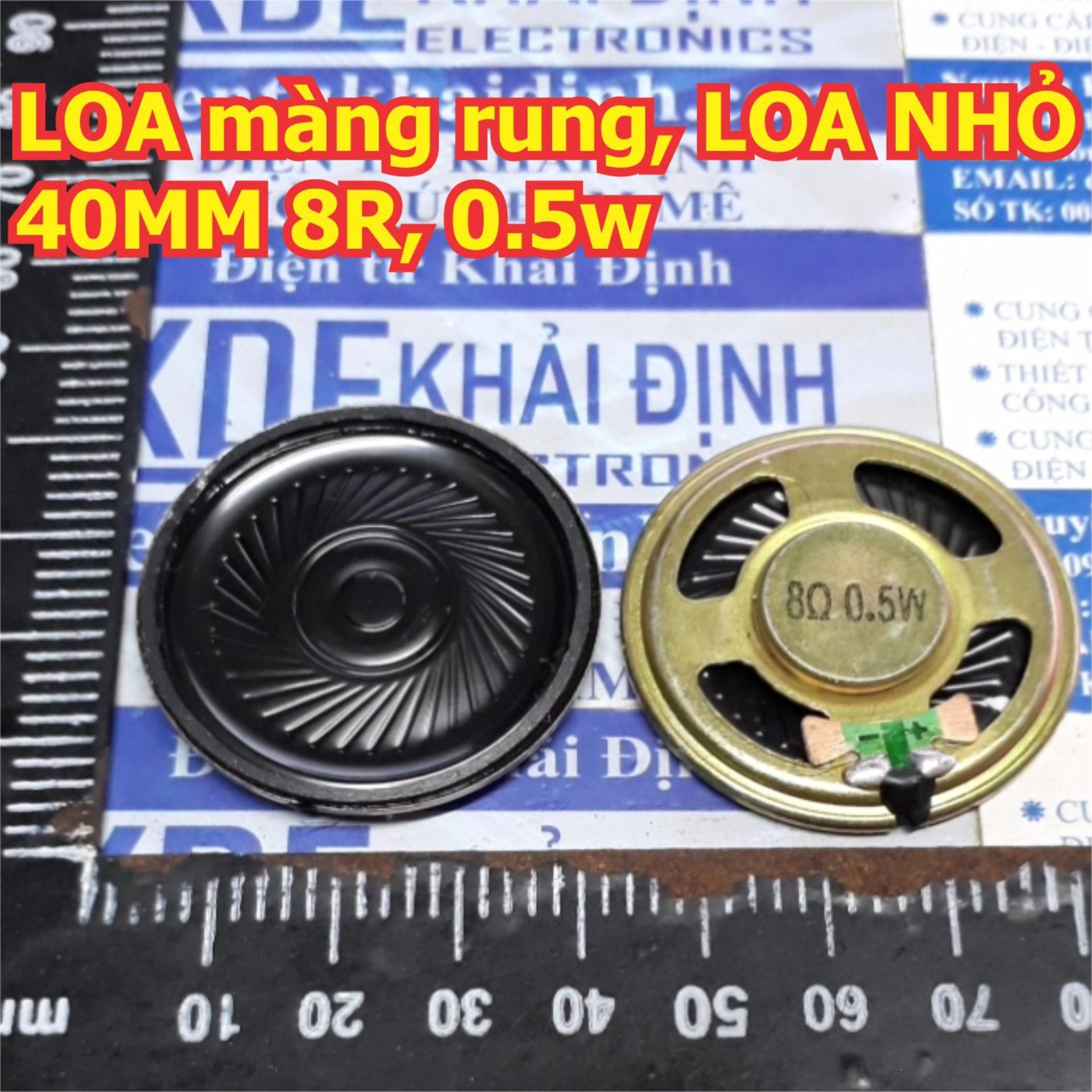 4 cái LOA màng rung LOA NHỎ đường kính 40MM 8R 8Ohm 0.5w kde5817