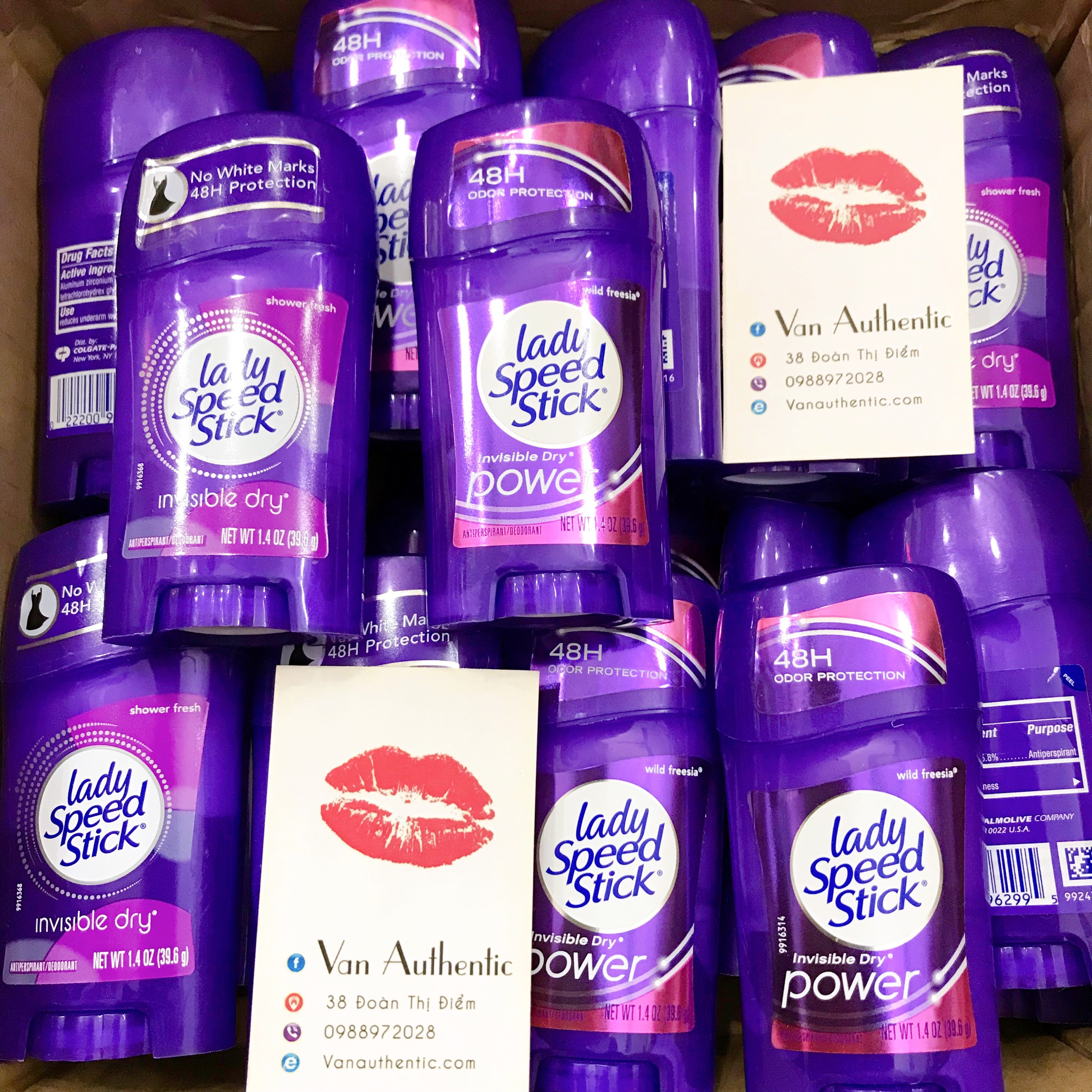 Lăn Khử Mùi Nữ Dạng Sáp Lady Speed Stick