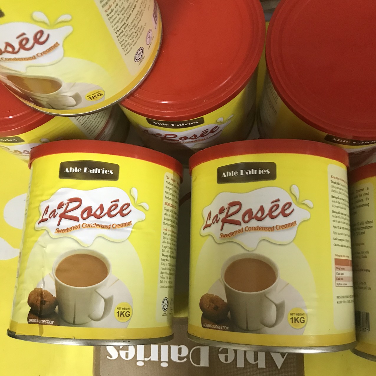 SỮA ĐẶC CÓ ĐƯỜNG LA'ROSEE LON 1KG
