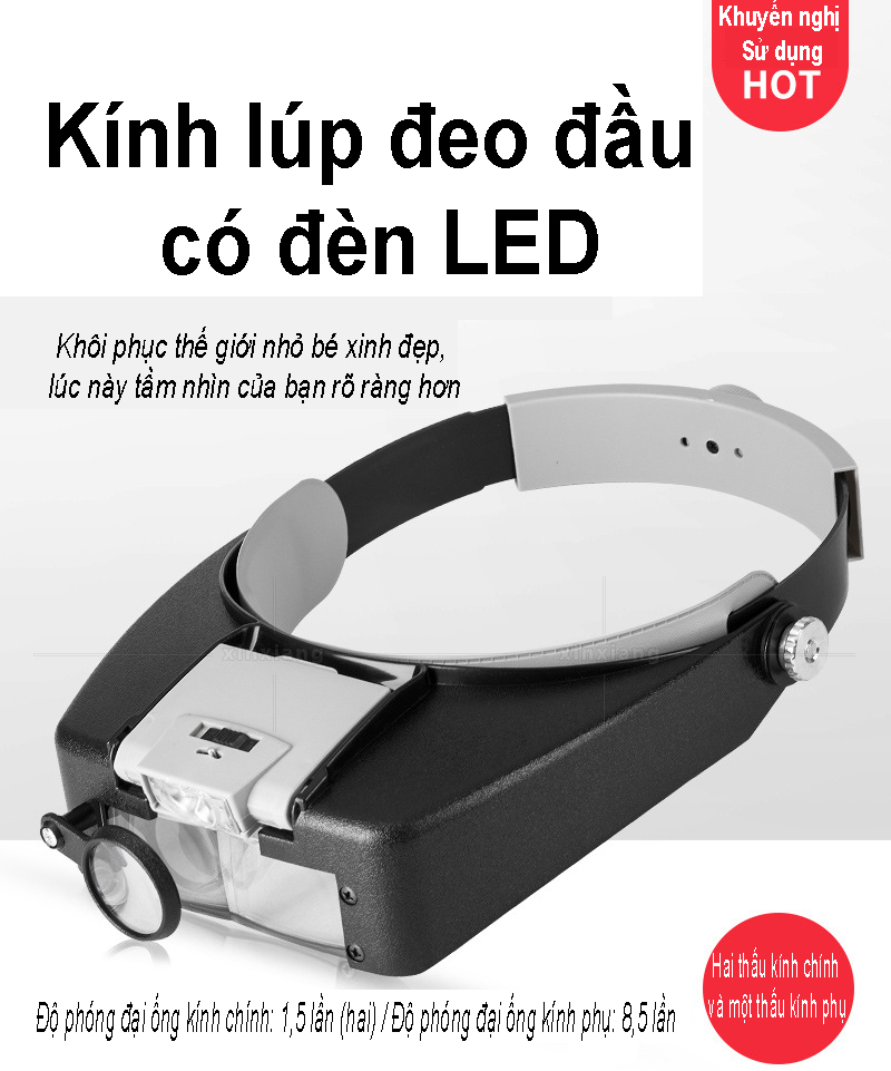 Kính lúp đội đầu sửa chữa giá rẻ