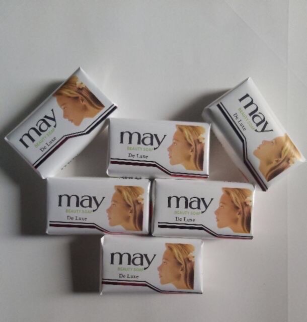 Xà bông cục May 130g combo 6 cục