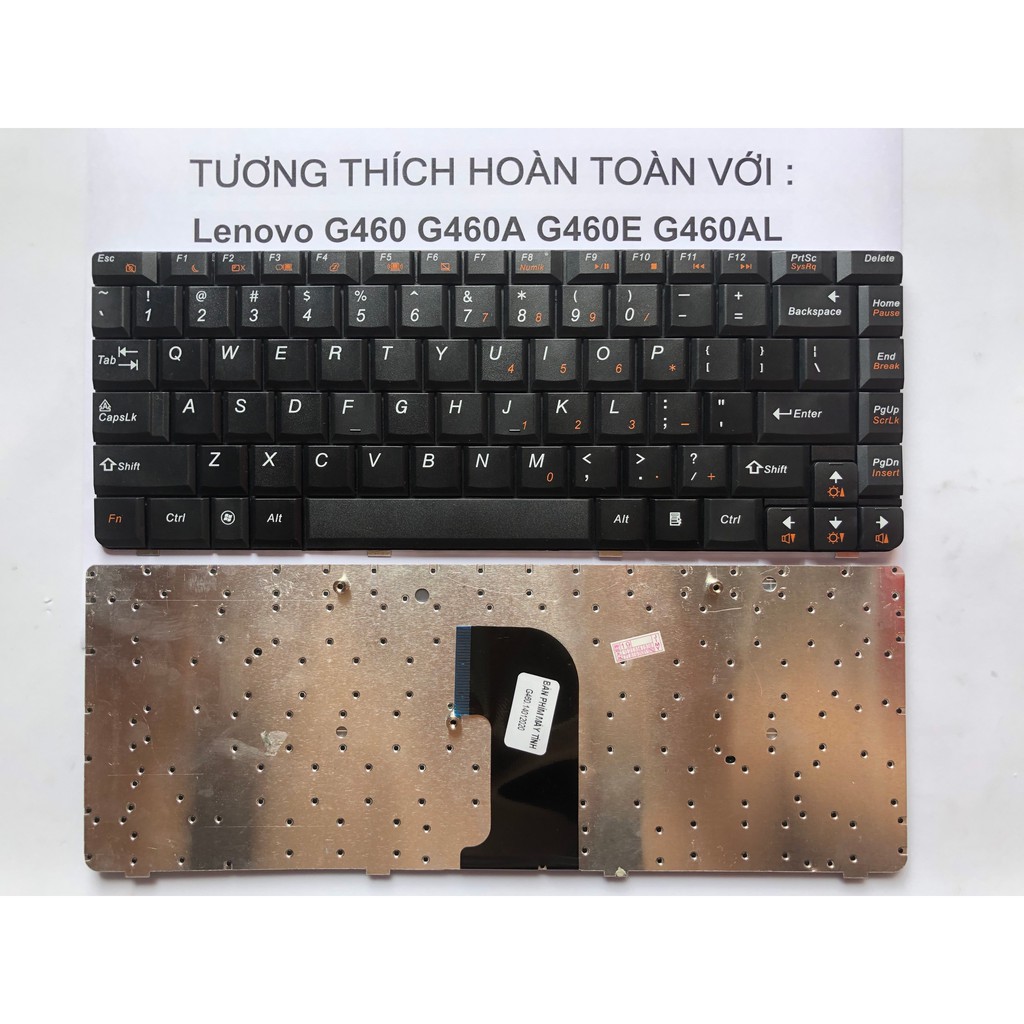 Bàn phím cho laptop lenovo g460 g460a g460e g460al hàng mới -bảo hành 12 tháng toàn quốc!