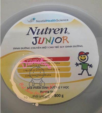 Nutren Junior 800g-850g milk (1-10 years old)