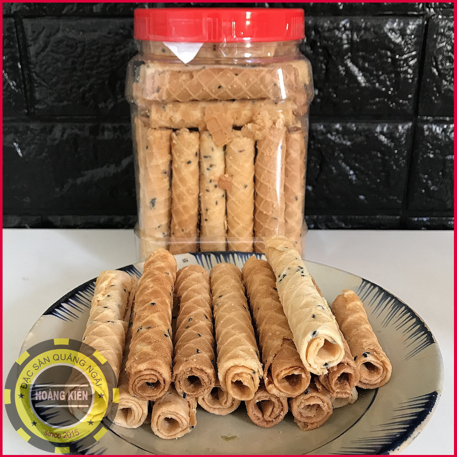 [HCM]Bánh Ống Cuốn_Đặc Sản Quảng Ngãi