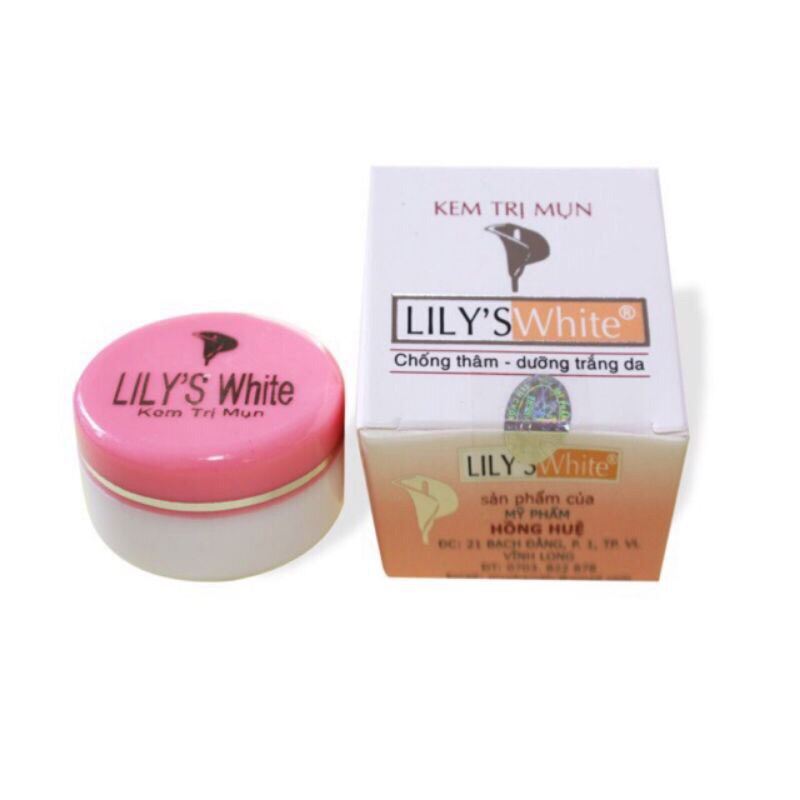 Kem lyly white sạch mụn 8g