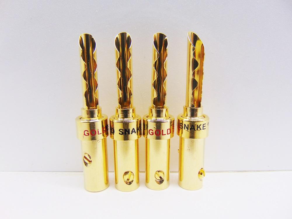 Bộ 04 cái Jack Bắp Chuối  GOLD SNAKE Răng.Cưa - Jack bắp chuối răng.cưa