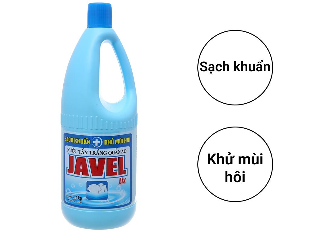 Nước tẩy quần áo trắng Javel -