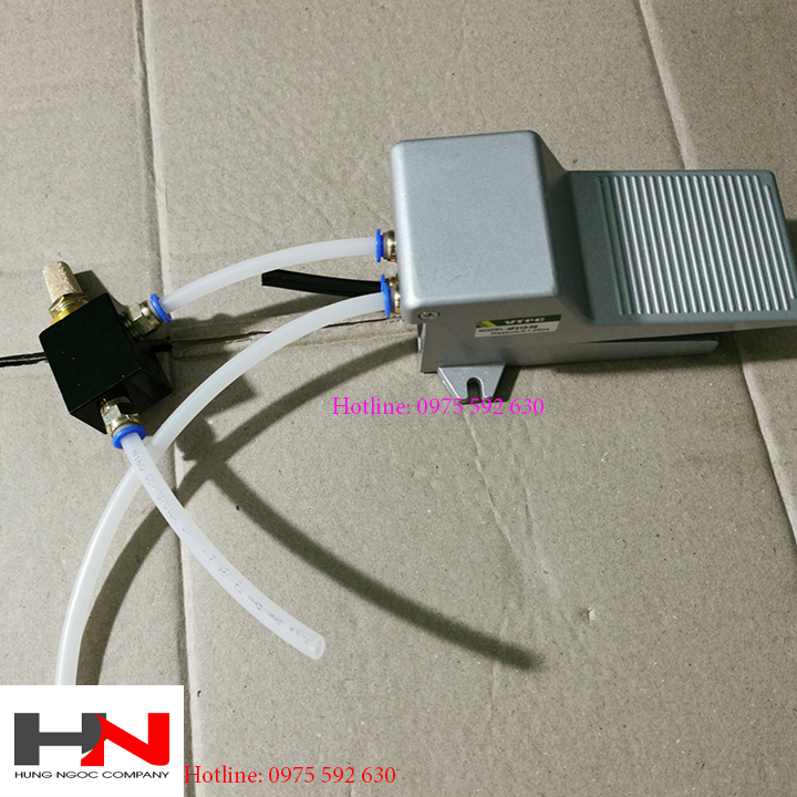 Bộ van bàn đạp có xả nhanh khí nén