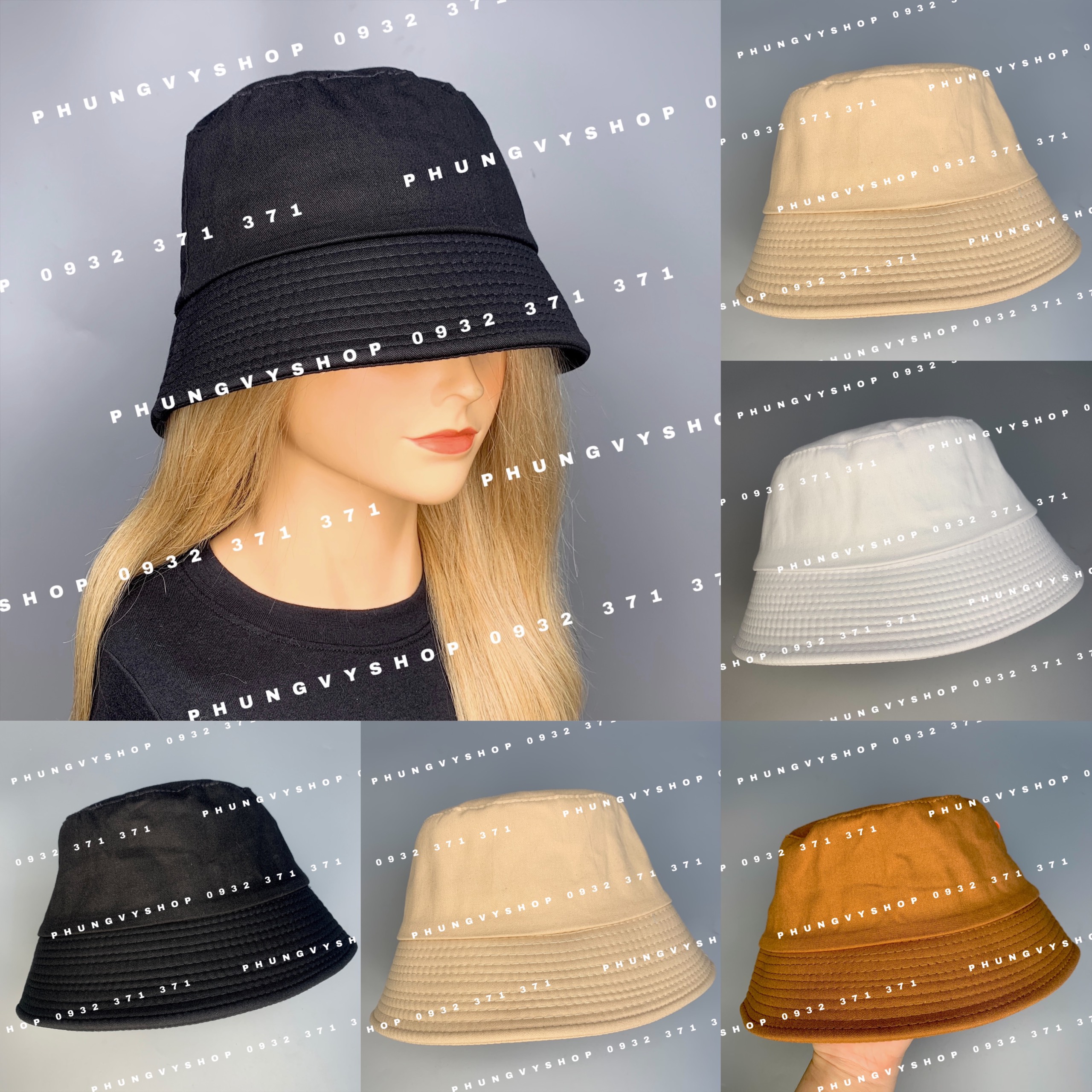 Mũ cụp TRƠN- nón sụp
