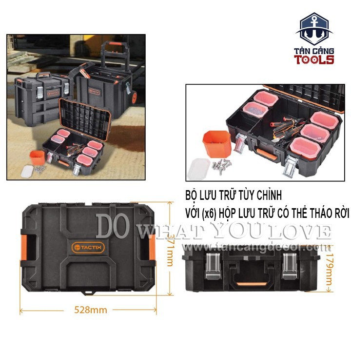 Thùng Đựng Đồ Nghề 20 Inches Tactix 320360