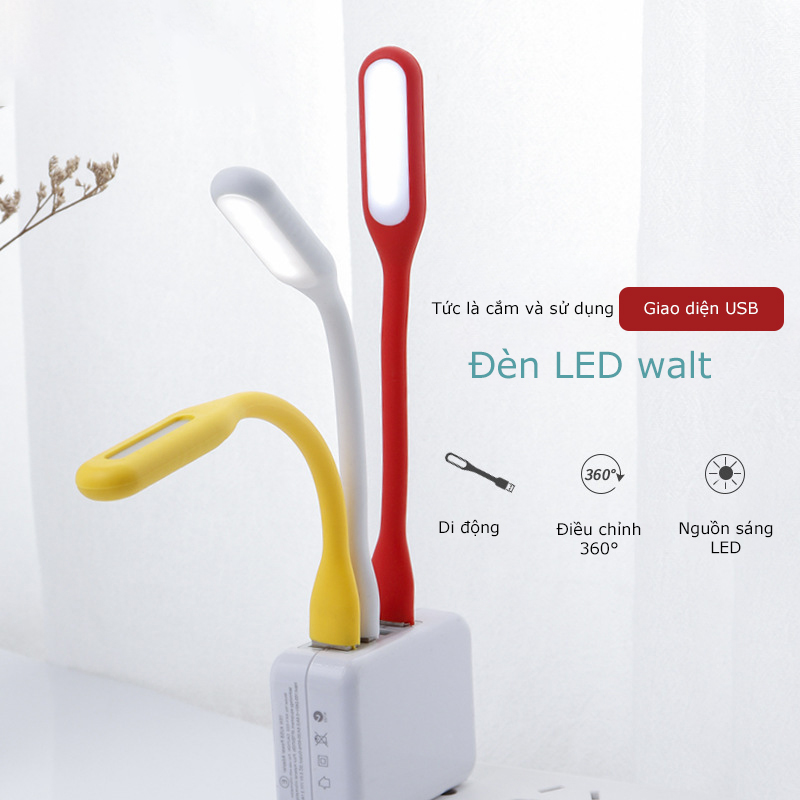 Đèn LED USB mini siêu sáng cắm nguồn usb,Có thể xoay 360 độ, siêu tiết kiệm điện-HAUSE