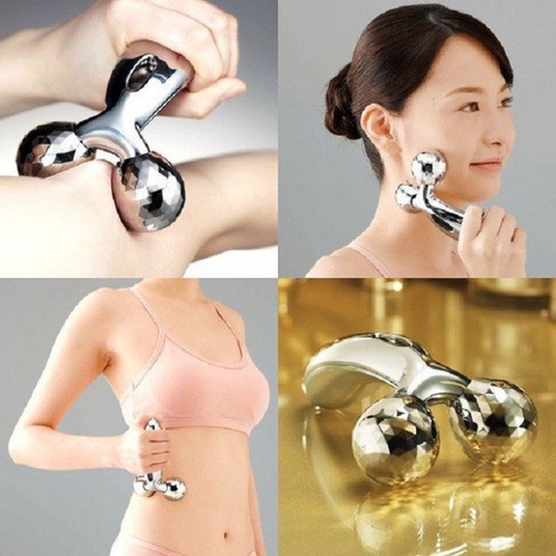 CON LĂN MASSAGE MẶT 3D INOX