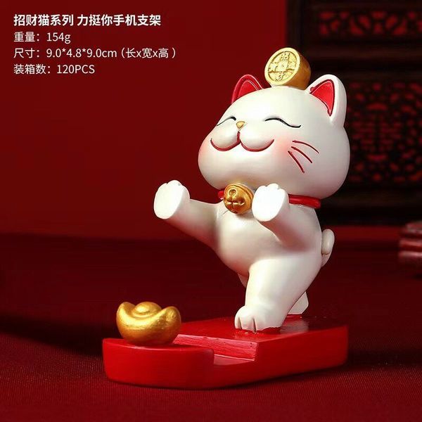 GIÁ ĐỠ ĐIỆN THOẠI MÈO THẦN TÀI MAY MẮN