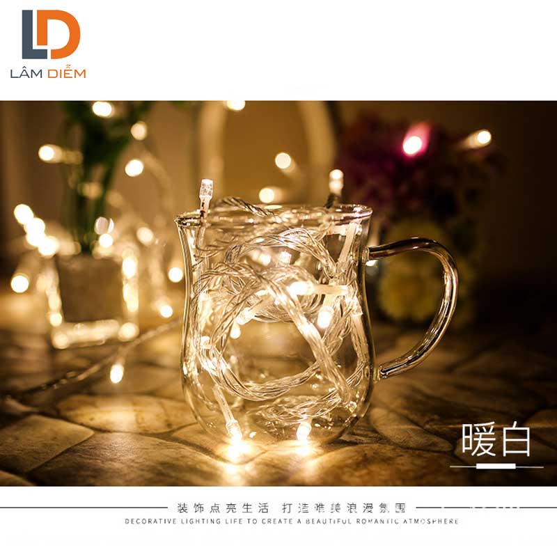combo 5 Đèn led chớp led dây 4m5 có đủ màu
