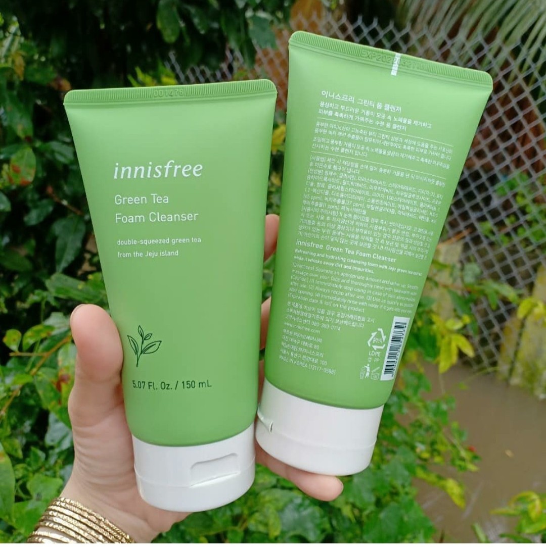 Sữa rửa mặt trà xanh innisfree 150ml
