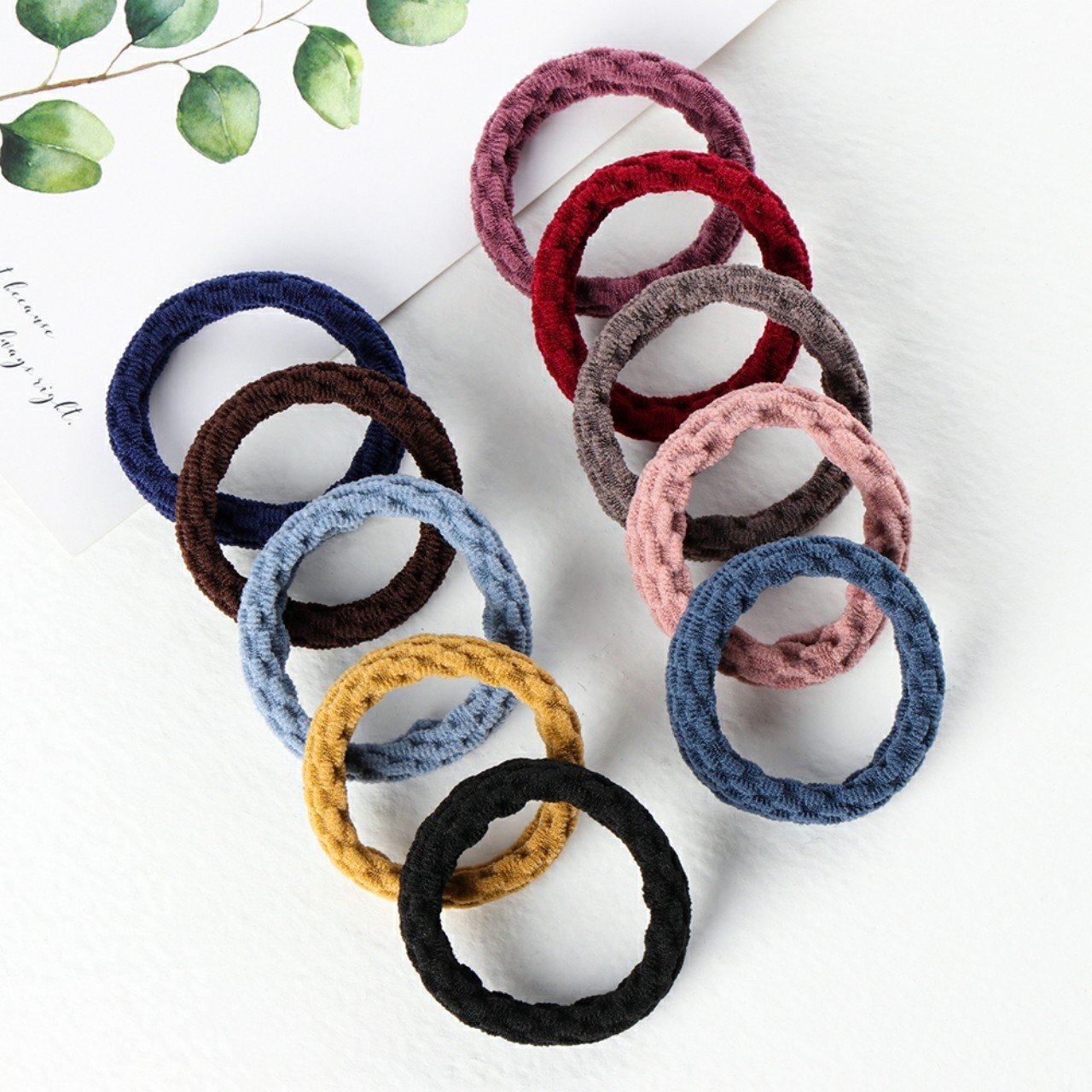 COMBO 6 THUN CỘT TÓC GỢN SÓNG CUTE
