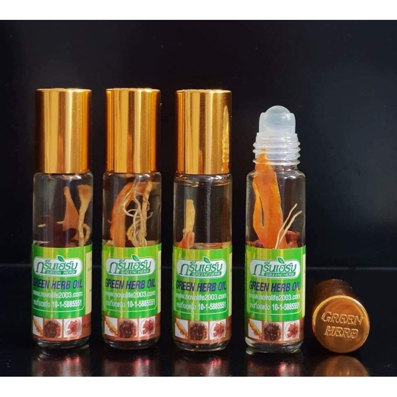 Dầu Lăn Sâm Green Herb Oil Thailan