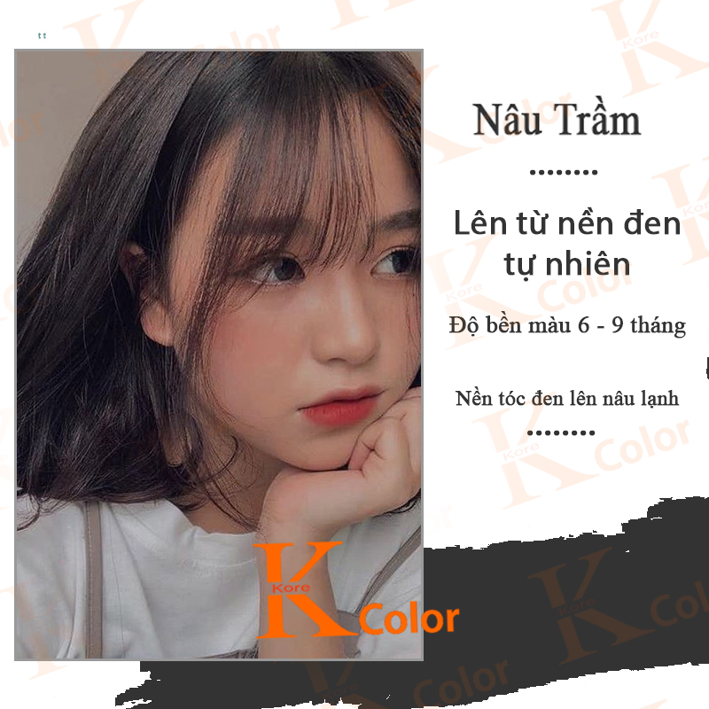 Thuốc nhuộm tóc Nâu Trầm kcolor