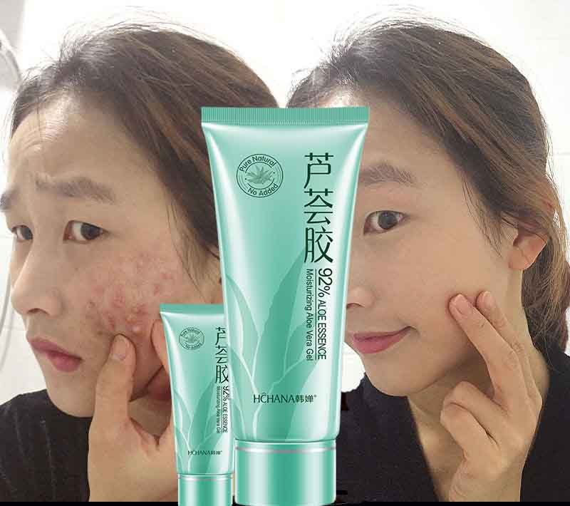 Gel lô hội cấp ẩm, làm trắng da, loại bỏ mụn, mờ vết thâm nuôi dưỡng sâu và phục hồi hư tổn mặt nạ cấp ẩm chống khô da 40g giá rẻ