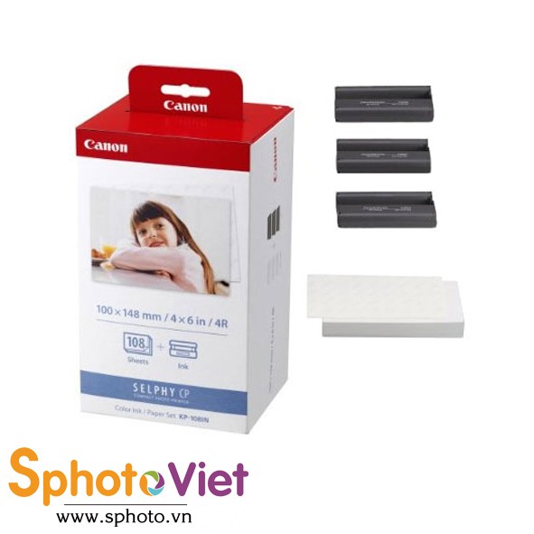 Giấy in ảnh Canon KP-108
