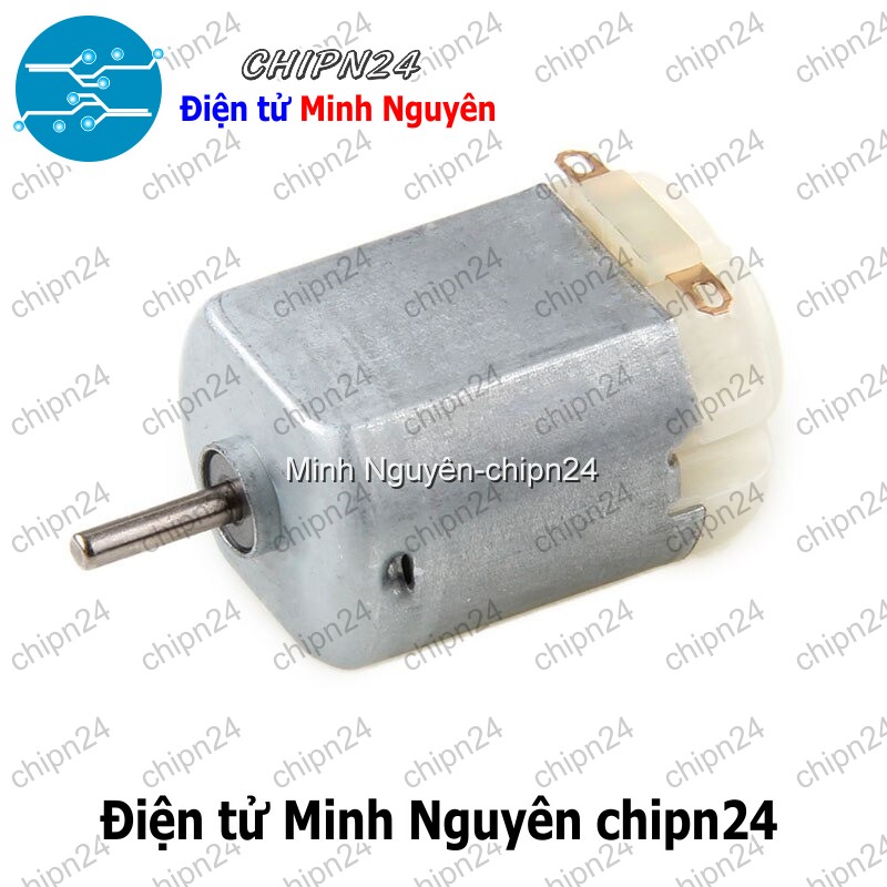 [2 cái] (Q142) Động cơ Mini dẹt 3-6V 130 - HH000314