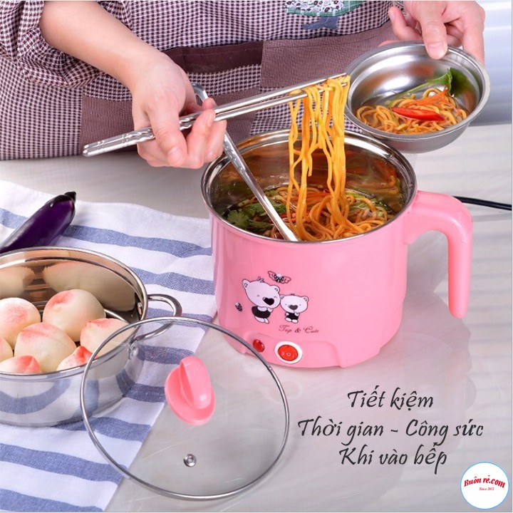 Ca Nấu Mì , Nồi Lẩu Mini Siêu Tốc Đa Năng