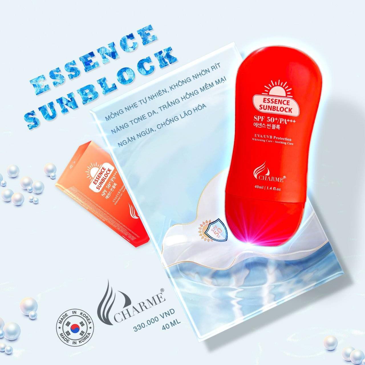 Kem chống nắng Charme111 SPF 50++