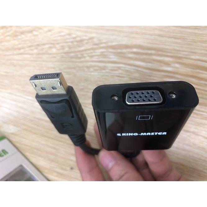 Cáp Displayport - VGA KING-MASTER  KY-M361W