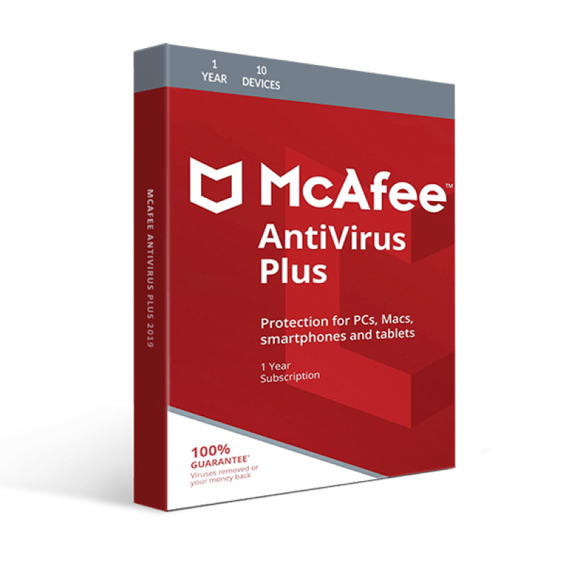 Bảng giá Phần mềm McAfee AntiVirus Plus 10 thiết bị / 1 năm Phong Vũ