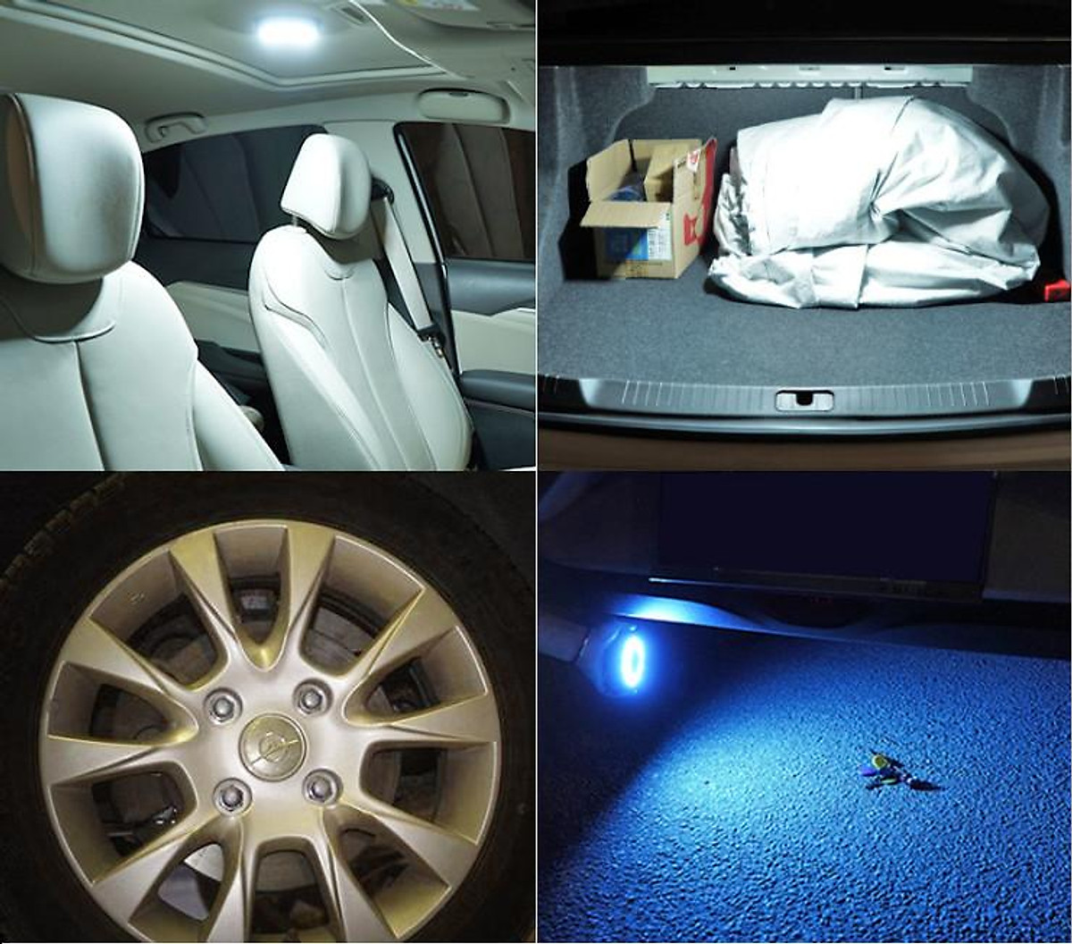 Đèn Led Gắn Trần Ô Tô Đa Năng