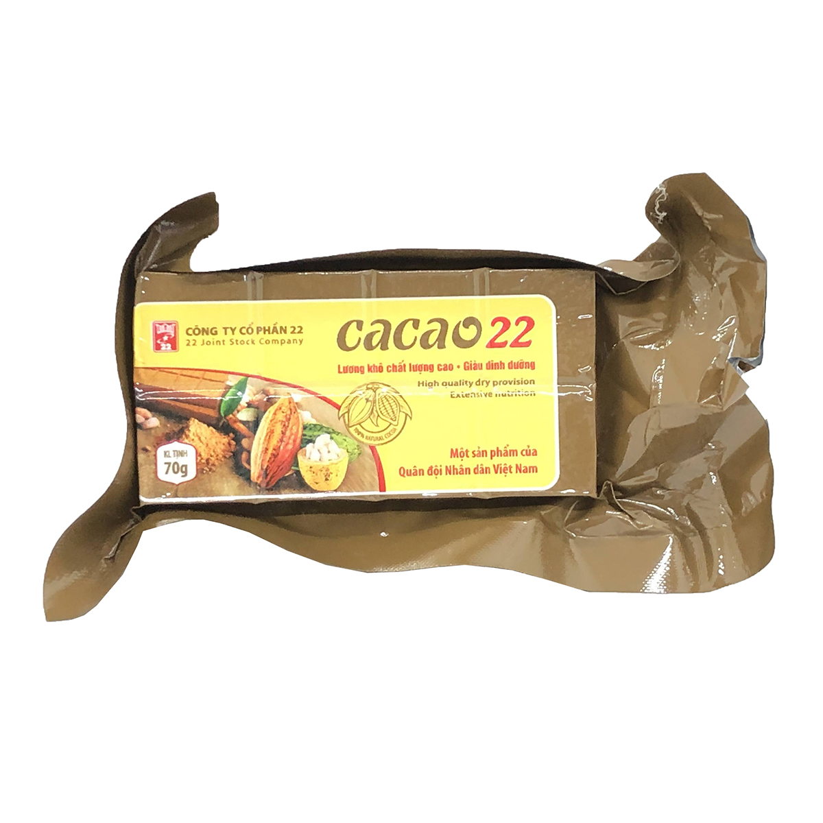 [HCM]Lương khô Cacao - Công ty 22 - 700g/hộp