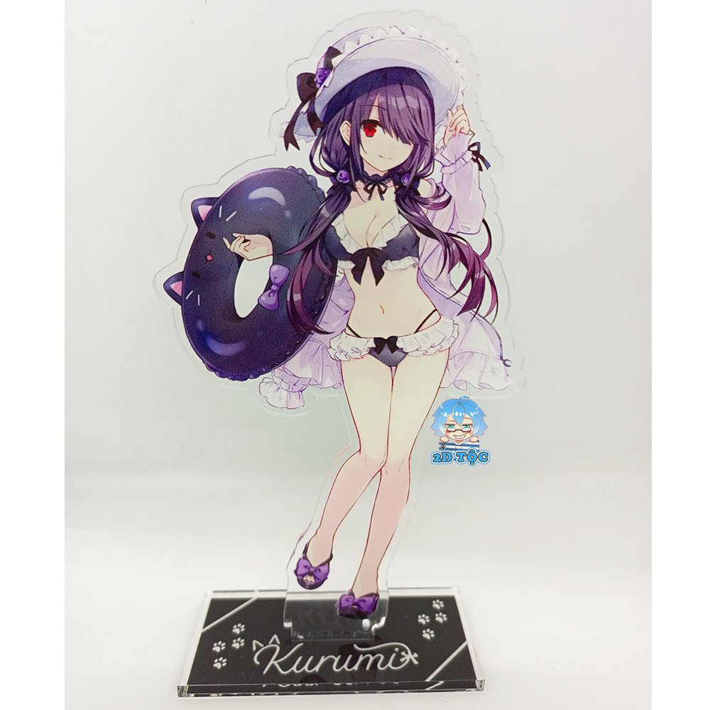 Mô hình Standee Mica Acrylic nhân vật Anime Light Novel Date A Live Tokisaki Kurumi – Tượng Mica Anime by 2D Tộc Shop