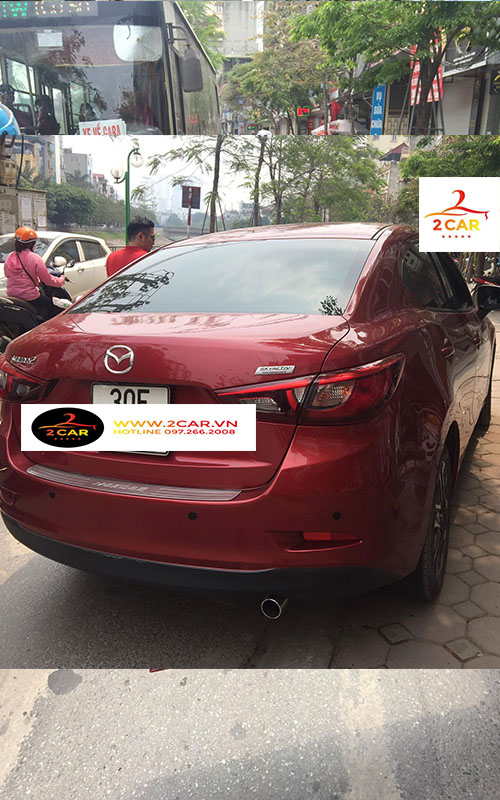 [Rèm Loại 1] Rèm che nắng nam châm xe Mazda 2 sedan