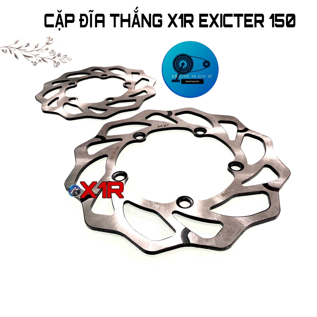 [HCM]ĐĨA THẮNG X1R CHO EXCITER 150