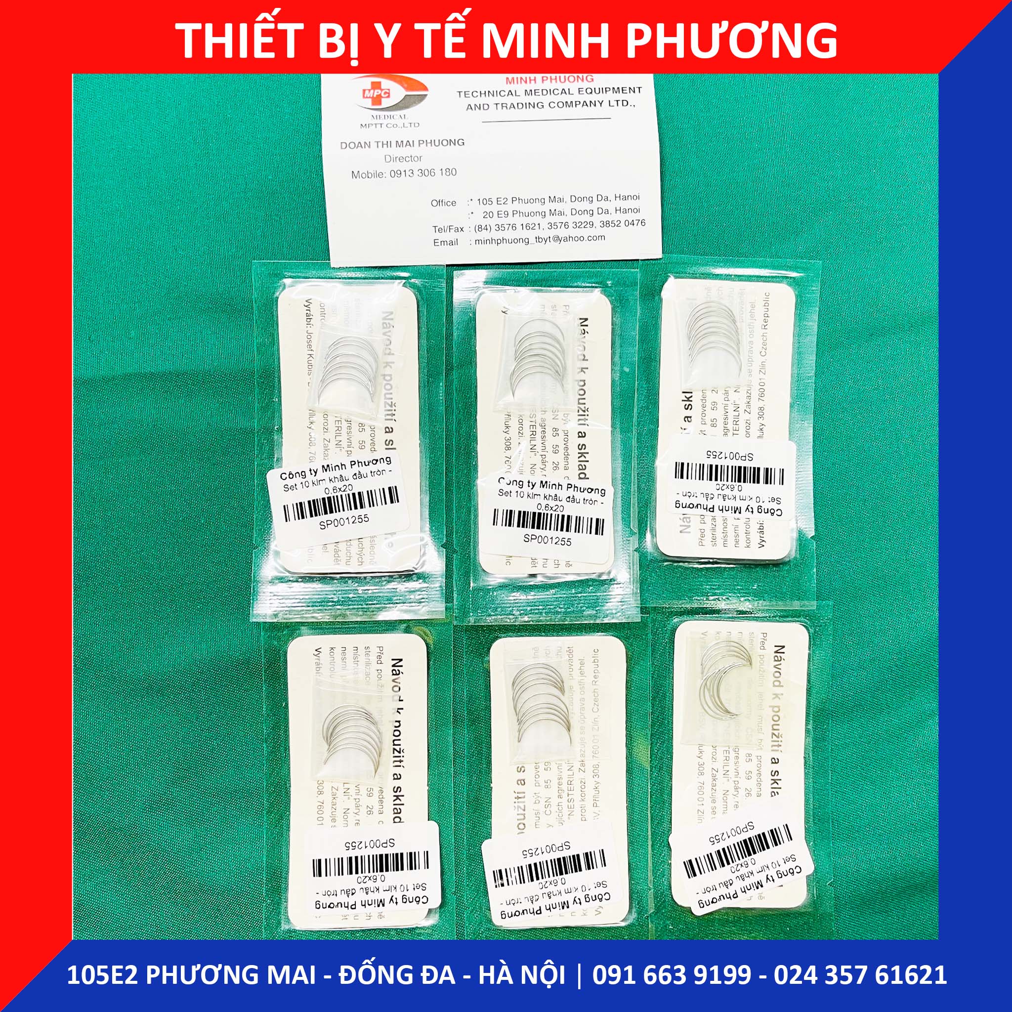 Set 10 kim tập khâu các loại